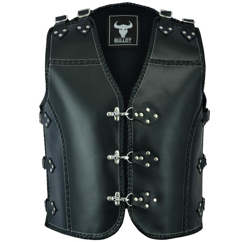 Кожена жилетка №8