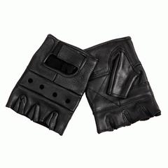 Мъжки кожени ръкавици без пръсти